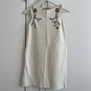 Zara white dress
